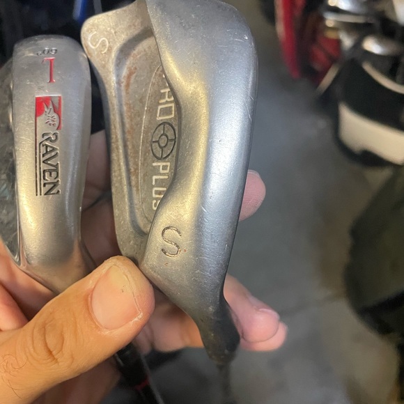 Golf Wedges 2 Pc Set Lob And Sand Wedge In Right Handed - Picture 2 of 7